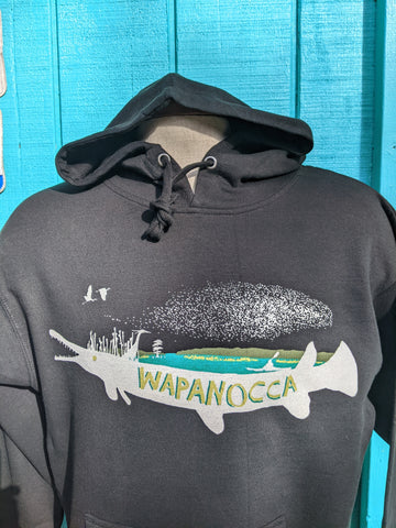 Wapanocca Black Hoodie